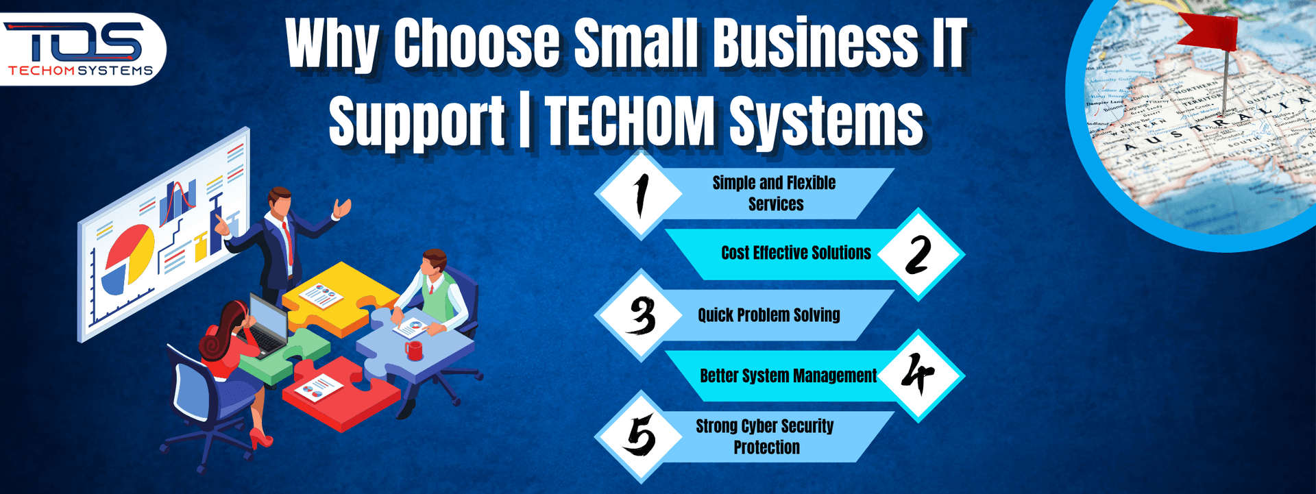 Why Choose Small Business IT Support | TECHOM Systems