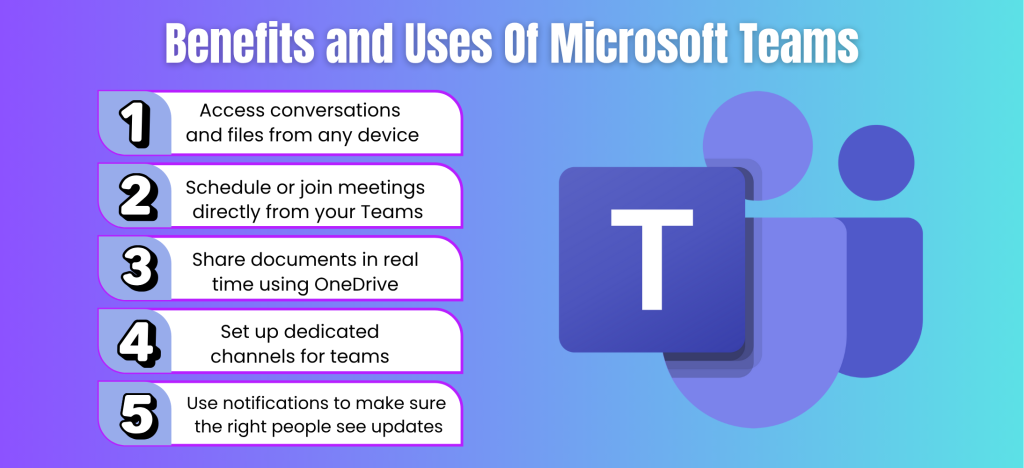 Benefits and Uses of Microsoft Teams