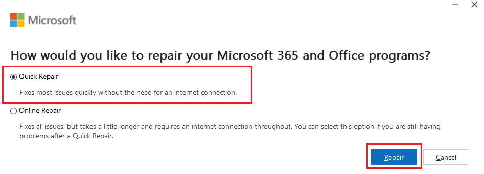problematic code change error in Microsoft 365