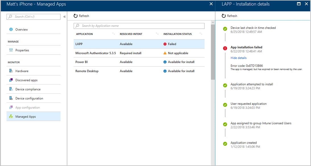 Intune App Installation Problems