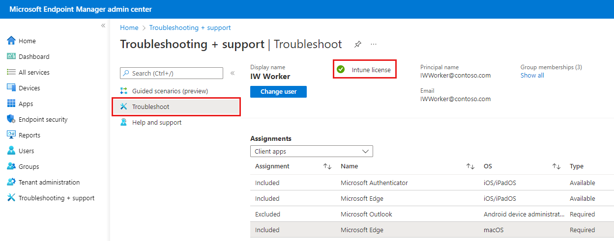 Policy Not Applying in Intune